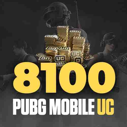 PUBG 8100 UC