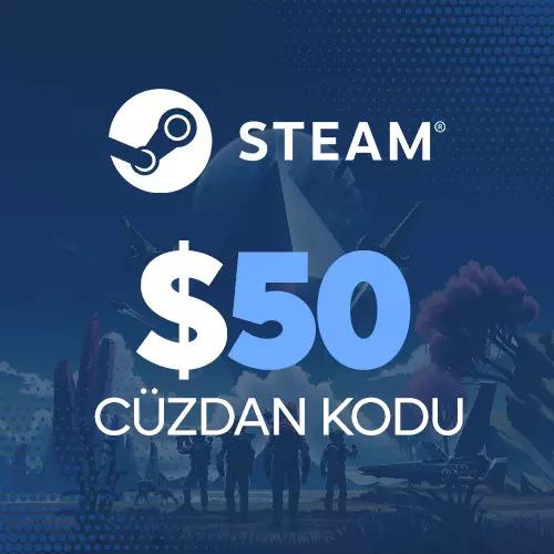 STEAM 50 DOLAR BAKİYE