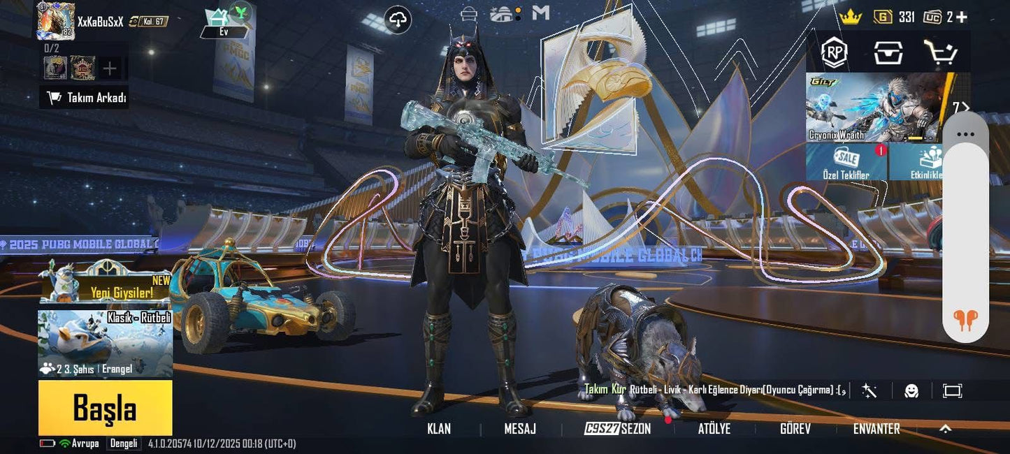 PUBG LEGENDRY HESAP