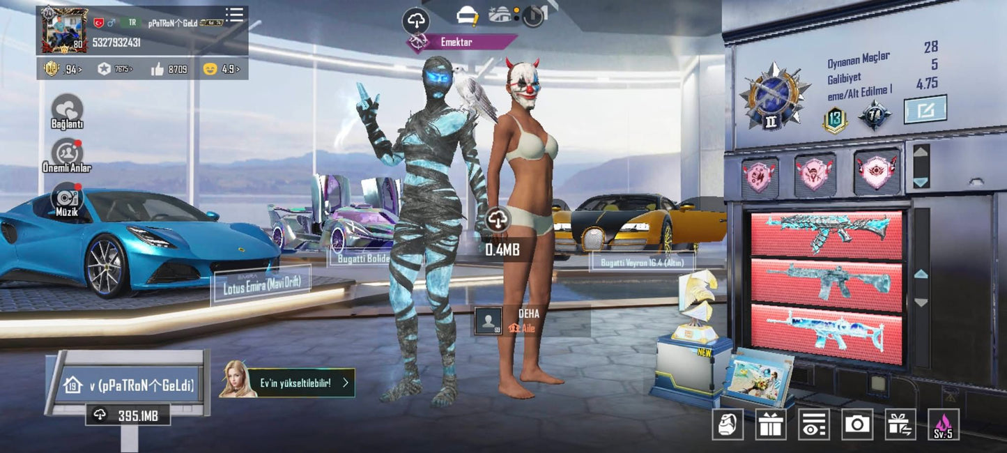 PUBG DOLU HESAP